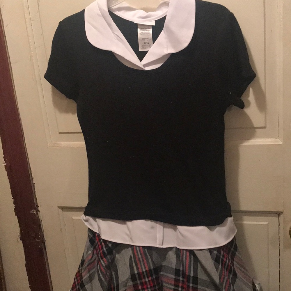 Girl’s plus “School Girl” dress